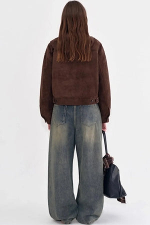 Vintage Distressed Denim Pants