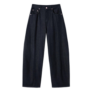 Vintage Embroidered Wide-Leg Jeans