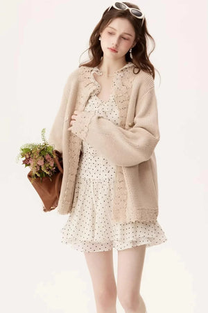 Vintage Embroidered Wool Cardigan