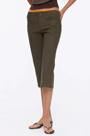 Vintage Exposed Seam Flared Jeans