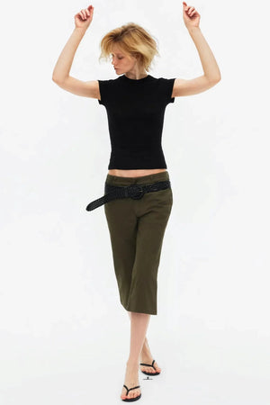 Vintage Exposed Seam Flared Jeans