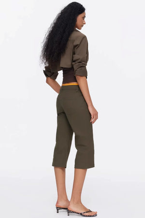 Vintage Exposed Seam Flared Jeans