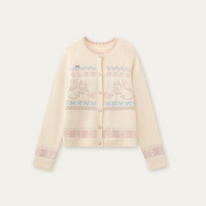 Vintage Fair Island Knitted Sweater Set-Up