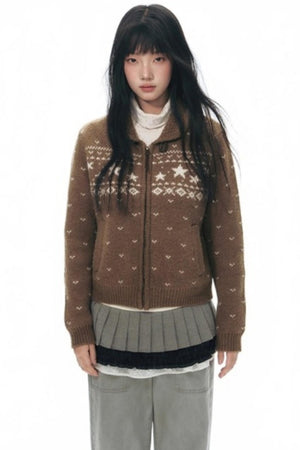 Vintage Fair Isle Cardigan
