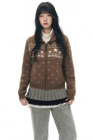 Vintage Fair Isle Cardigan