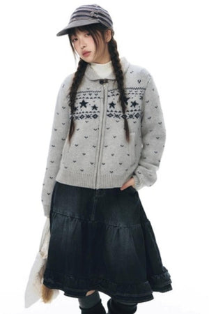 Vintage Fair Isle Cardigan
