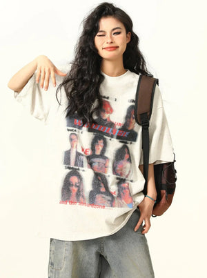 Vintage Flower Trendy T-Shirt