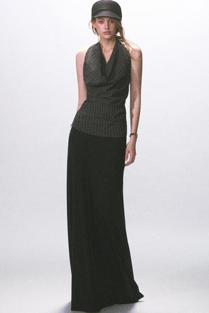 Vintage Halter Neck Tank Top