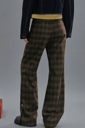 Vintage Hazelnut Mocha Flare Pants