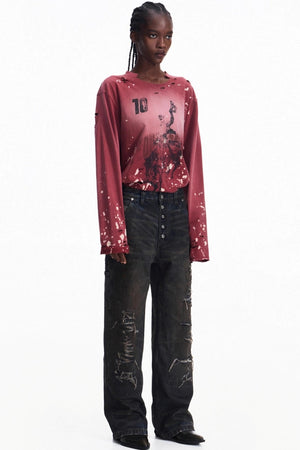 Vintage Ink Long Sleeve T-Shirt