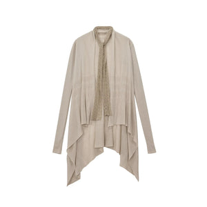 Vintage Irregular Hem Cardigan