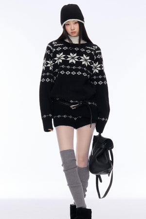 Vintage Knitted Slim Set-Up