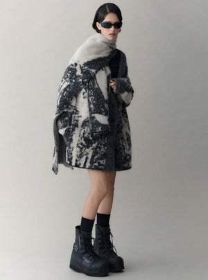 Vintage Loose Sweater Jacket