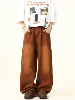 Vintage Maillard Black Brown Pants