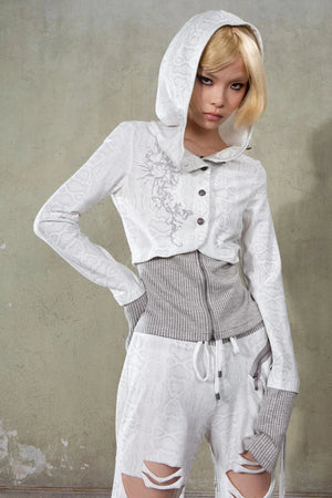 Vintage Punk Knit Coat