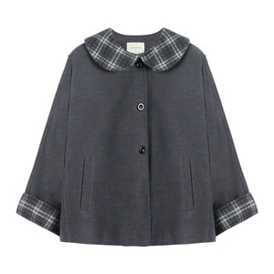 Vintage Puzzle Cloak Jacket