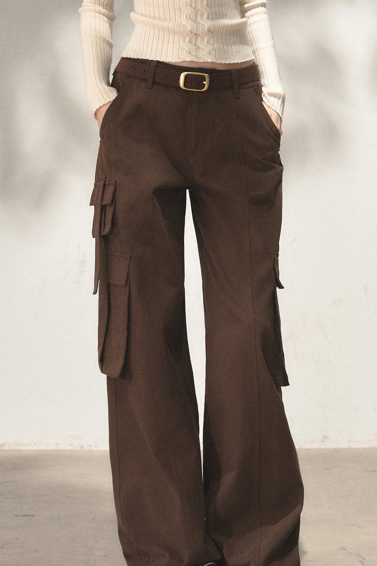 Vintage Ribbon Cargo Pants