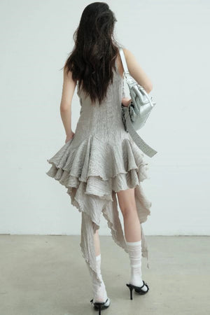 Vintage Ruffle Bloom Dress
