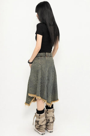 Vintage Shoulder Cut T-Shirt