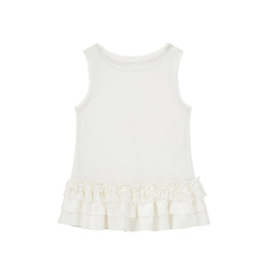 Vintage Sleeveless Layered Top Set-Up