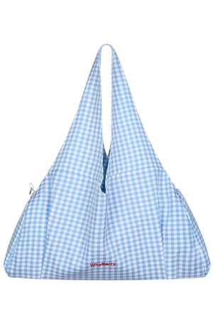 Vintage Strawberry Zipper Tote