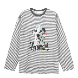 Vintage Striped Long Sleeve Tee