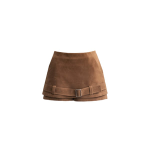 Vintage Suede Winter Skirt