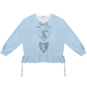 Vintage V-Neck Sweatshirt