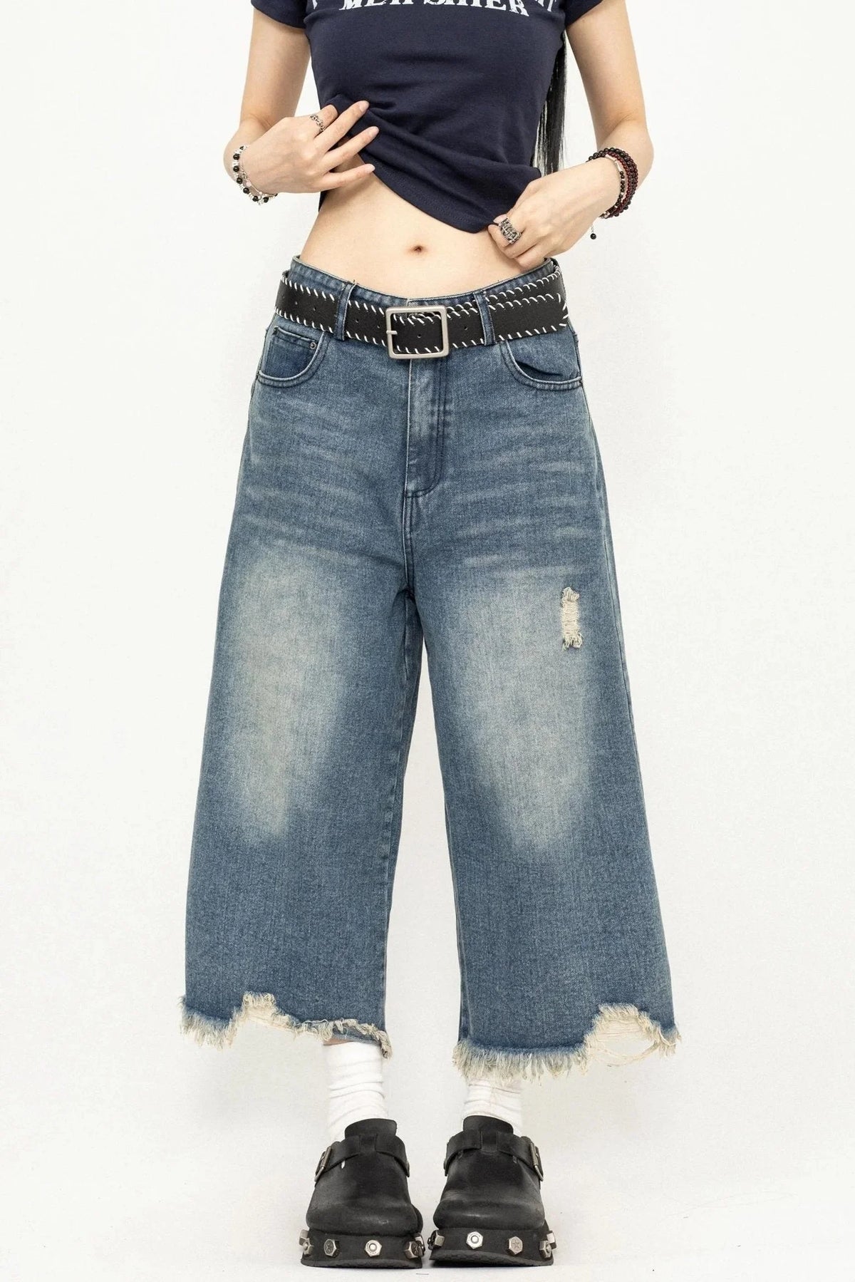Vintage Wide-Leg Pants