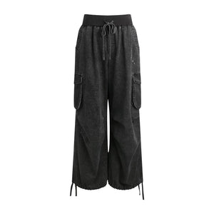 Vintage Wide-Leg Retro Pants