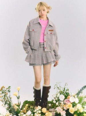 Waist cardigan jacket