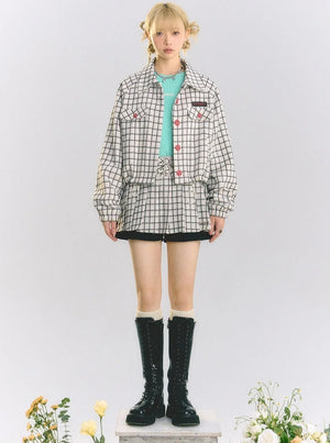 Waist cardigan jacket