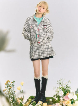 Waist cardigan jacket