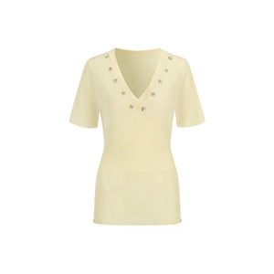 Waist-Cinching Knitted Top
