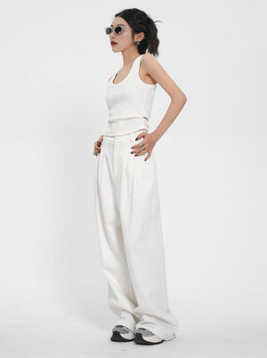 Waist Racer Vest Top
