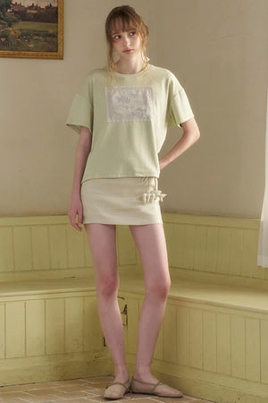 Wandering Fish Embroidered T-shirt