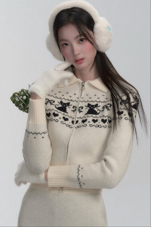 Warm Button Accent Earmuffs