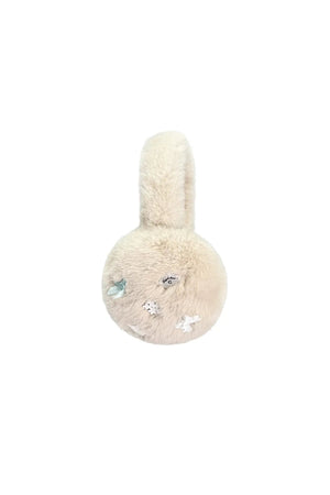 Warm Button Accent Earmuffs