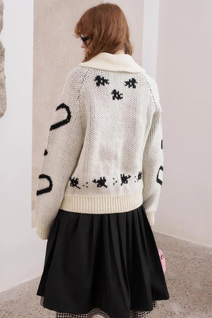 Warm Yarn Knitted Cardigan