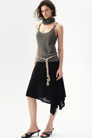 Washi Yarn Beaded Camisole