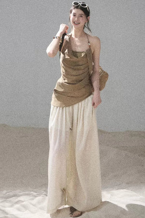 Wasteland Lace Halter Top