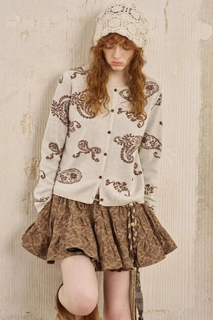 Wave Vintage Puffy Skirt