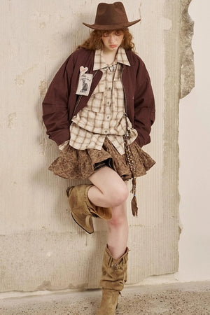 Wave Vintage Puffy Skirt