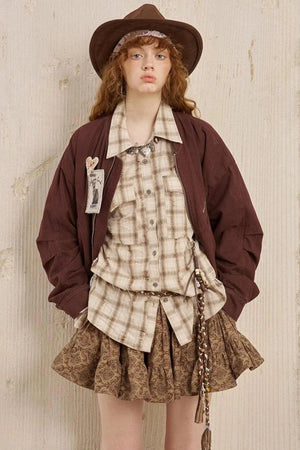 Wave Vintage Puffy Skirt