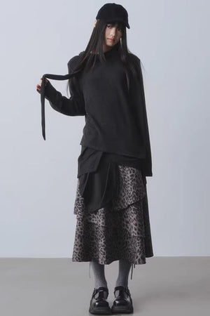 Whispering Poetry Asymmetrical Top