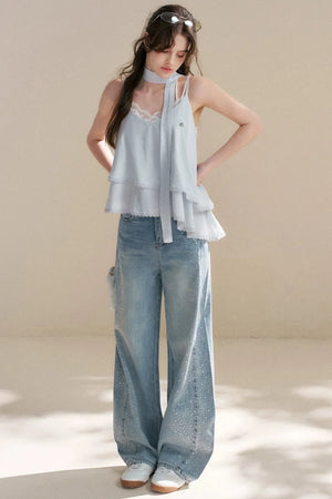 Whispers of the Sea Lace Top Set-Up
