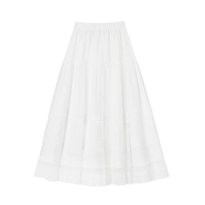 White Feather Gauze Skirt