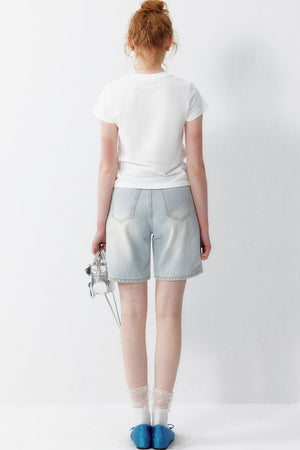 White Flower T-Shirt