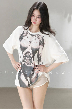 White Oversized T-Shirt