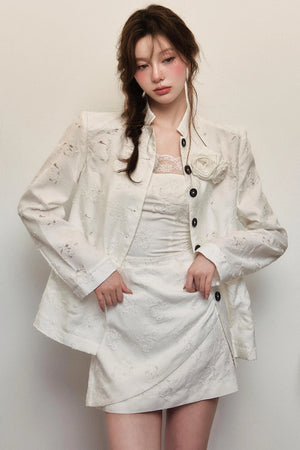 White Rose Dress